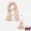 Wholesale Knitted 100% Cashmere Scarf Beanie And Glove Sets