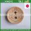 Sedex Audited Factory 2 Pillar Laser Engraved Anchor Logo 2 Holes Wooden Button