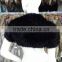 QD-10 Elastic and Knit Rabbit Fur Short Cape Bridal Black Shawl For Woman Winter Evening Party Warm Dresses Accessories