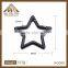 Fashion metal carabiner hook star shape