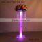 60cm tall LED light party &wedding decorations materials crystal and acrylic flower stand wedding table centerpiece(MCP-072)