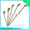 10cm bamboo bbq sticks for vegetables party use