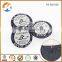 Engraved Logo With Blue Flat Metal Buttons Covers For Clothing