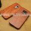 For Samsung note 4 high quality pure wooden bamboo cell phone case