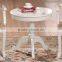Home furniture available wooden unique round end table with hand carved