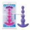 Various Beads Top Pleasure Anal Plug Sex Toys For Women