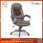 High Back Ergonomic Executive Leather Office Chair With Footrest