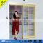automatic residential door with security glass