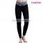 Wholesale Stylish Women Print Black Slimming Yoga Pants