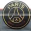 Eiffel Tower logo glossy gold word arised lead free acrylic branding iron on printing patch