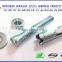 5/16x44 zinc plated combo sleeve screw sleeve