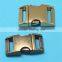 High quality metal breakaway buckle,double side release buckle,Curved metal Buckle for Pet Collar