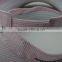 white and pink curved brim sun visor cap