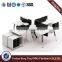Modern Office Partition Modular Workstation With Metal Legs HX-PT003