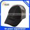 Custom 6 Panel Black Trucker Hats Wholesale High Quality Mesh Hats And Caps