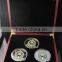 High Quality Wooden Coin Box / Laser Logo Wooden Packing Box / MDF Luxury Wooden Box