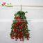 artificial hanging flower basket decoration