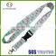 Custom promotional polyester dey sublimation lanyards