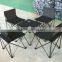 Outdoor folding camo camping set with table and chairs