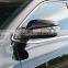 1Pair Car Rearview Mirror Decorative Sequins Trim Exterior Accessories For Toyota Highlander 2014 2015