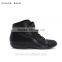 2016 Fashion lace up western studded grey wedge sneakers women