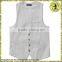 Solid Color Woven Business Men Vest 2015