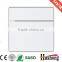Frameless large plate wall switch and socket