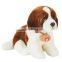 Promotional customized St. Bernard Puppy Dog Stuffed Animal Plush Kids Handstand Dog Toy
