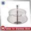 2 Tier Stainless Steel Round Cake Stand