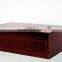 leather red wine box for double bottle