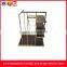 Metal clothes shop display stand