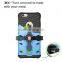 Samco Air Cushion Shockproof Hybrid Armor PC TPU Phone Case for iPhone 7 with Built-in Kickstand