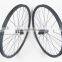 Chinese mountain bike carbon wheels, 29er 30mm wide 25mm deep MTB carbon fiber wheelset with DT 350S 28H disc hub central lock