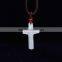 2016 Natural Exquisite Jade Jesus Cross Necklace Pendant