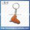 lovely cartoon handsome boy 3D soft PVC rubber keyring