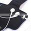 PU leather elastic sport armband cell phone case for iphone 6 plus