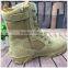 Wholesale khaki leather high ankle desert combat army boots