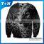 sublimation printing crew neck hoodie sweatshirt