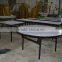 folding round restaurant dinning table