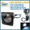 10W SPOT CR-EE LED WORK LIGHT 4X4 SQUARE TRUCK MOTORCYCLE SUV ATV OFF ROAD BOAT