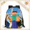 2016 Back To School Season Lego Series China Supplier Backpack Polyester Kids School Bag