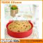 silicone bakeware round shape cake mold 10"