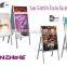 Aluminum-alloy Foldable A board Advertising Poster Display Stand