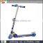 Wholesale full aluminium kids kick scooter with twinkle light