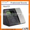Optional battery Mi-fare card Wireless Wi-Fi communication touch screen face time attendance time clock and door access control