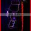 Programmable Flashing LED Clothing, Stage Show Costume