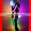 Synchronous LED Dancer Costumes, Programmable LED Tron Costume