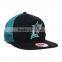 OEM wholesale custom design your own logo black mesh snapback hat
