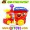 B/O train toy with blocks light and sound