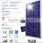 TOP 10 solar panel supplier in China! High efficiency! polysolar module 320w